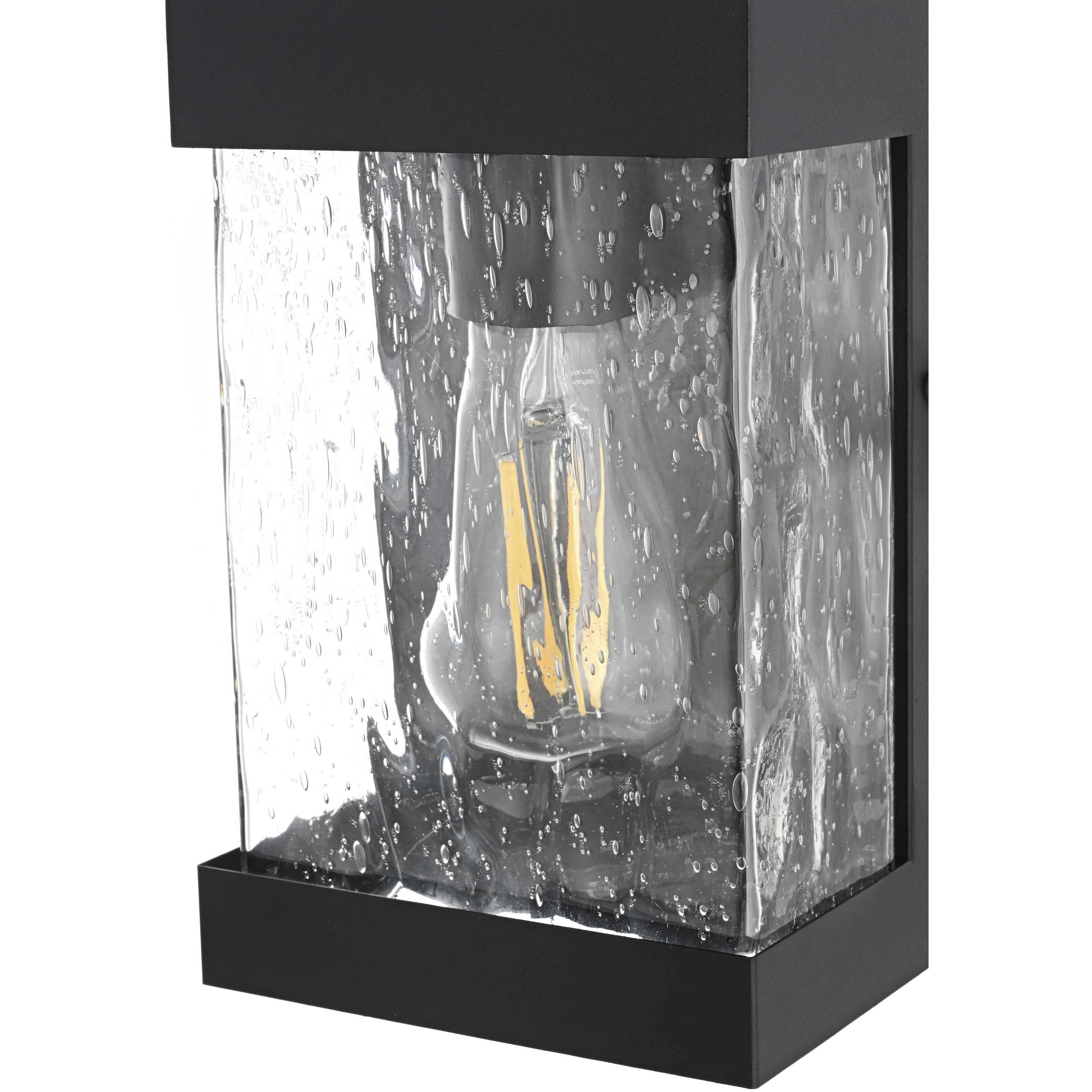 Thompson 1 Light 10 inch Black Outdoor Wall Sconce