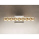 Zephyr LED 24 inch Polished Chrome Bath Vanity Wall Light