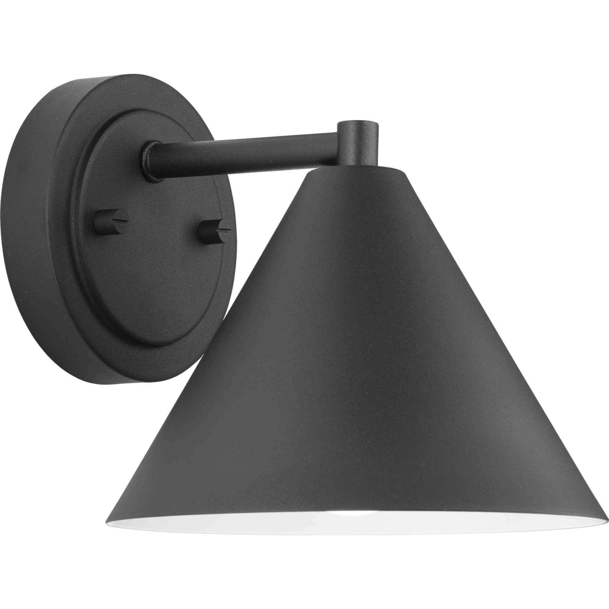 Ward 1 Light 7.37 inch Textured Black Outdoor Wall Lantern