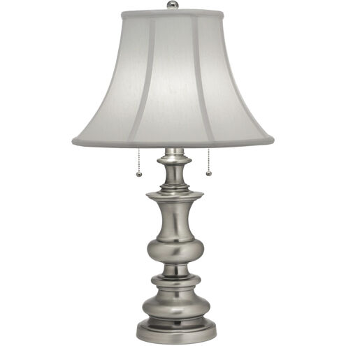 Ellie 29 inch 150 watt Antique Nickel Table Lamp Portable Light