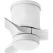 Hover Flush 60 inch Matte White Fan