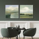 Landscapes Collection Green Framed Art