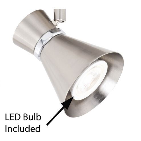 Alto 4 Light 120 Brushed Nickel and Chrome Directional Light Ceiling Light