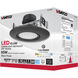 Edgewood Integrated Black Recessed, Retrofits