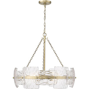 Sinclara 4 Light 24.75 inch Vintage Brass Pendant Ceiling Light