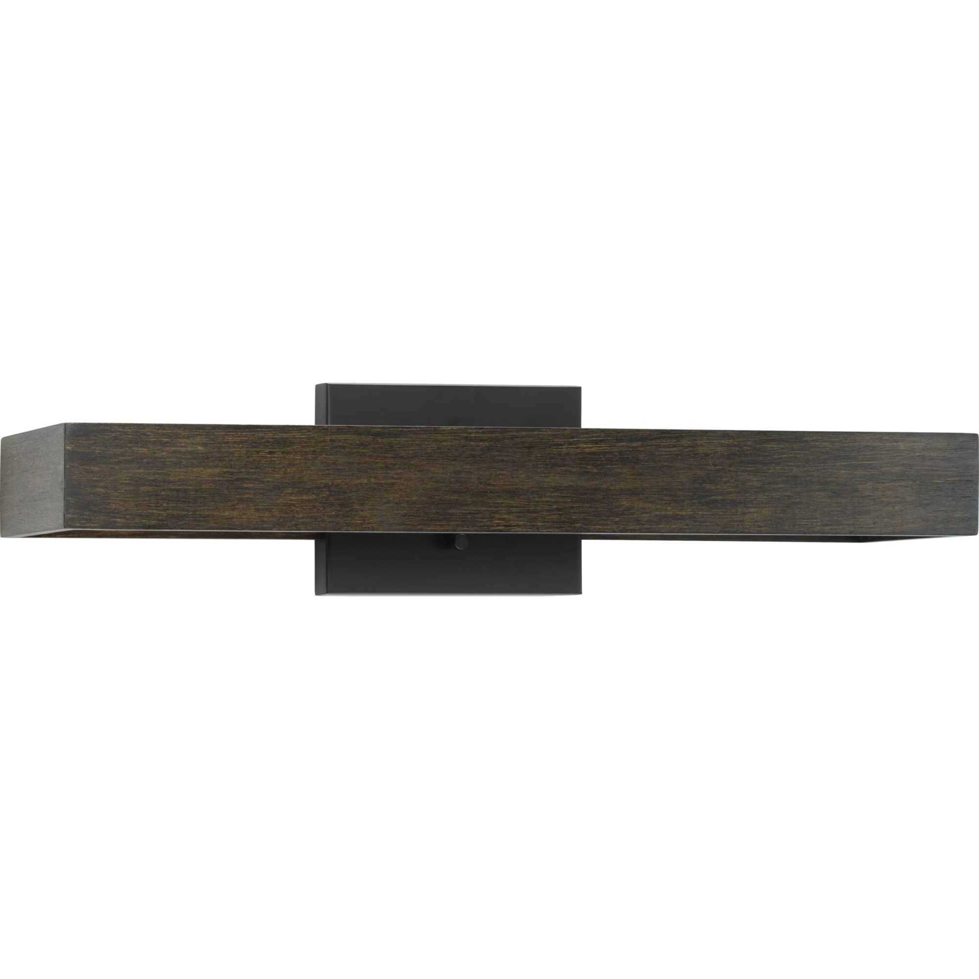 Boundary 2 Light 24 inch Matte Black Wall Bracket Wall Light, Design Series