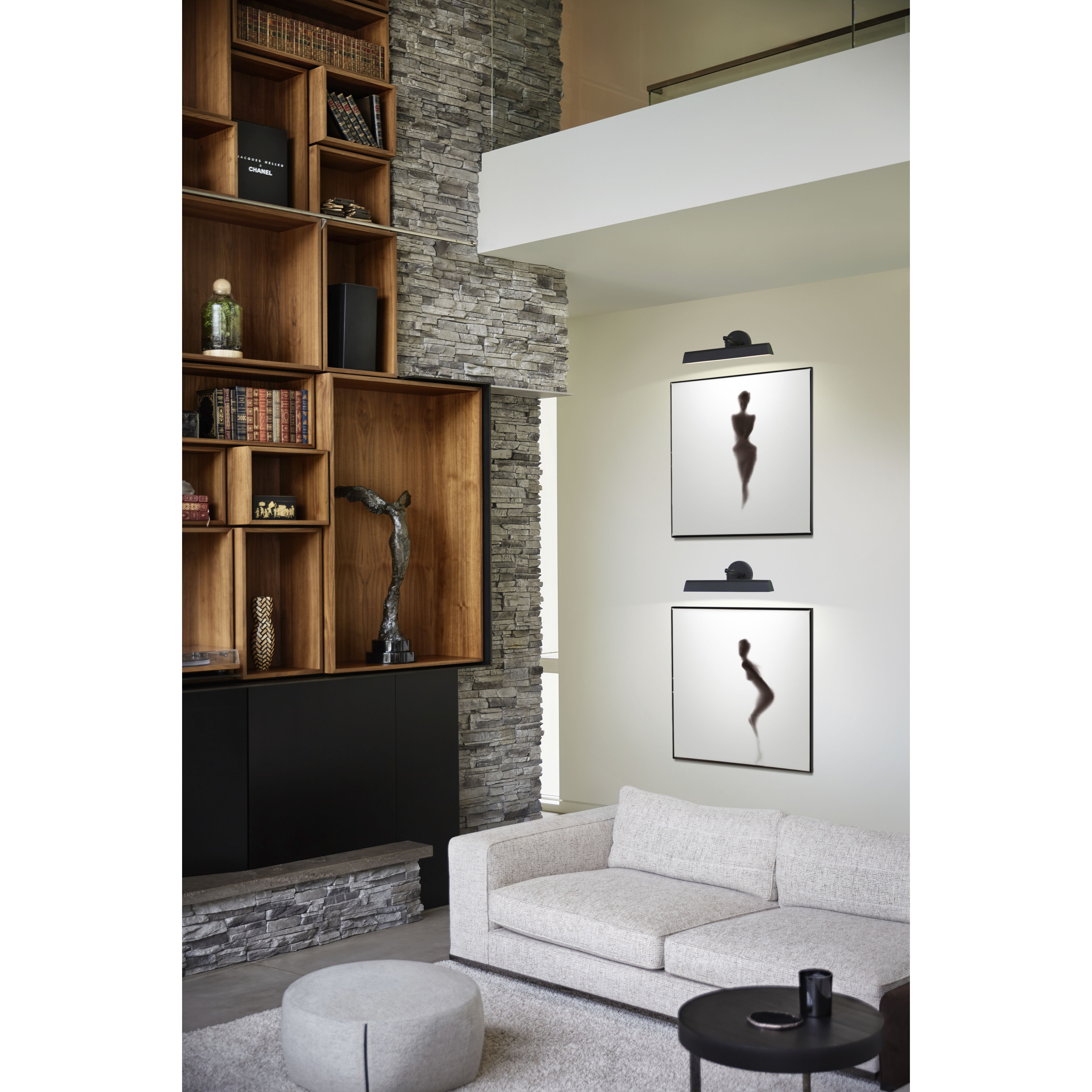 Arti 30 inch Black Indoor Wall Sconce Wall Light