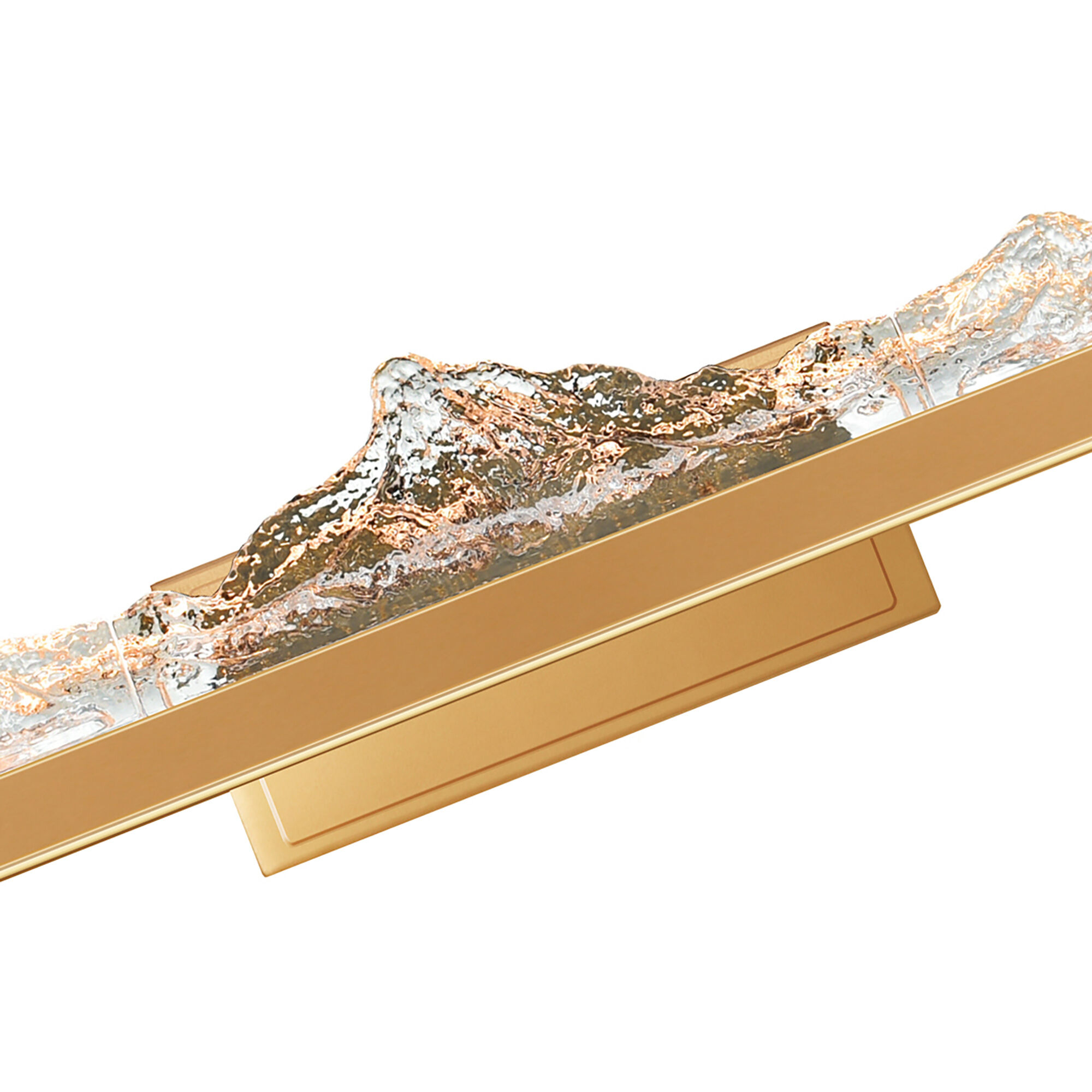 Himalayas LED 36 inch Brass Vanity Light Wall Light