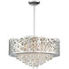 Benedetta 6 Light 22 inch Chrome Pendant Ceiling Light