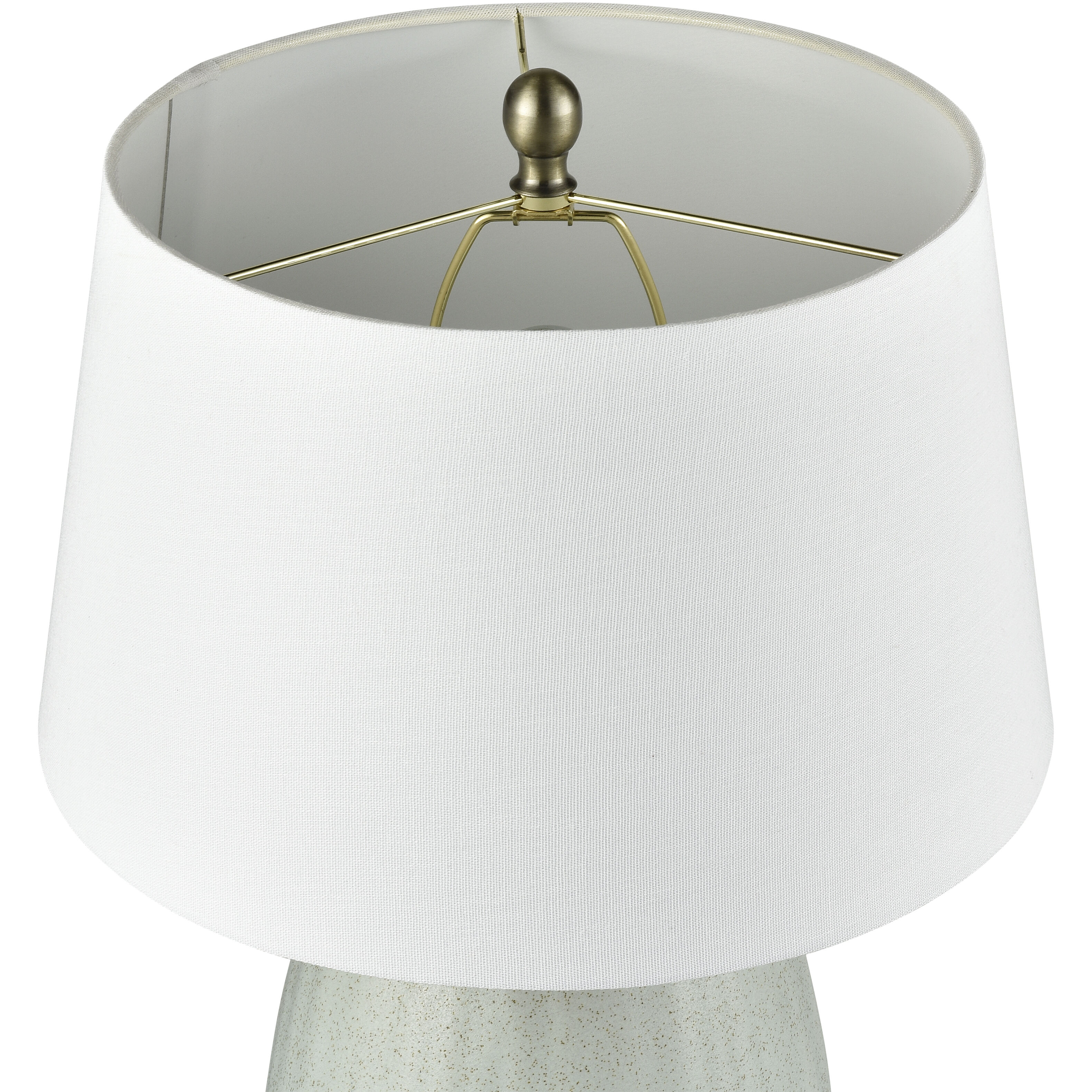 Bayview 22.5 inch 9 watt Light Green Glazed Table Lamp Portable Light