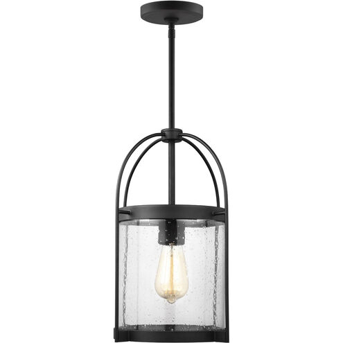 Kenny 1 Light 10.75 inch Midnight Black Pendant Ceiling Light