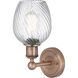 Salina Sconce Wall Light in Antique Copper