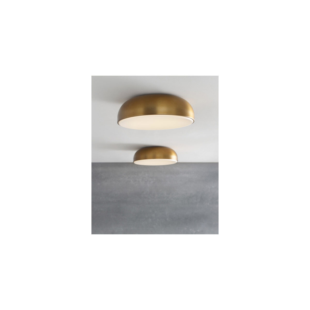 Sean Lavin Kosa LED 13 inch Nightshade Black Flush Mount Ceiling Light in LED 90 CRI 3000K, Integrated LED