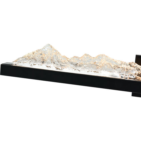 Himalayas LED 36 inch Black Vanity Light Wall Light