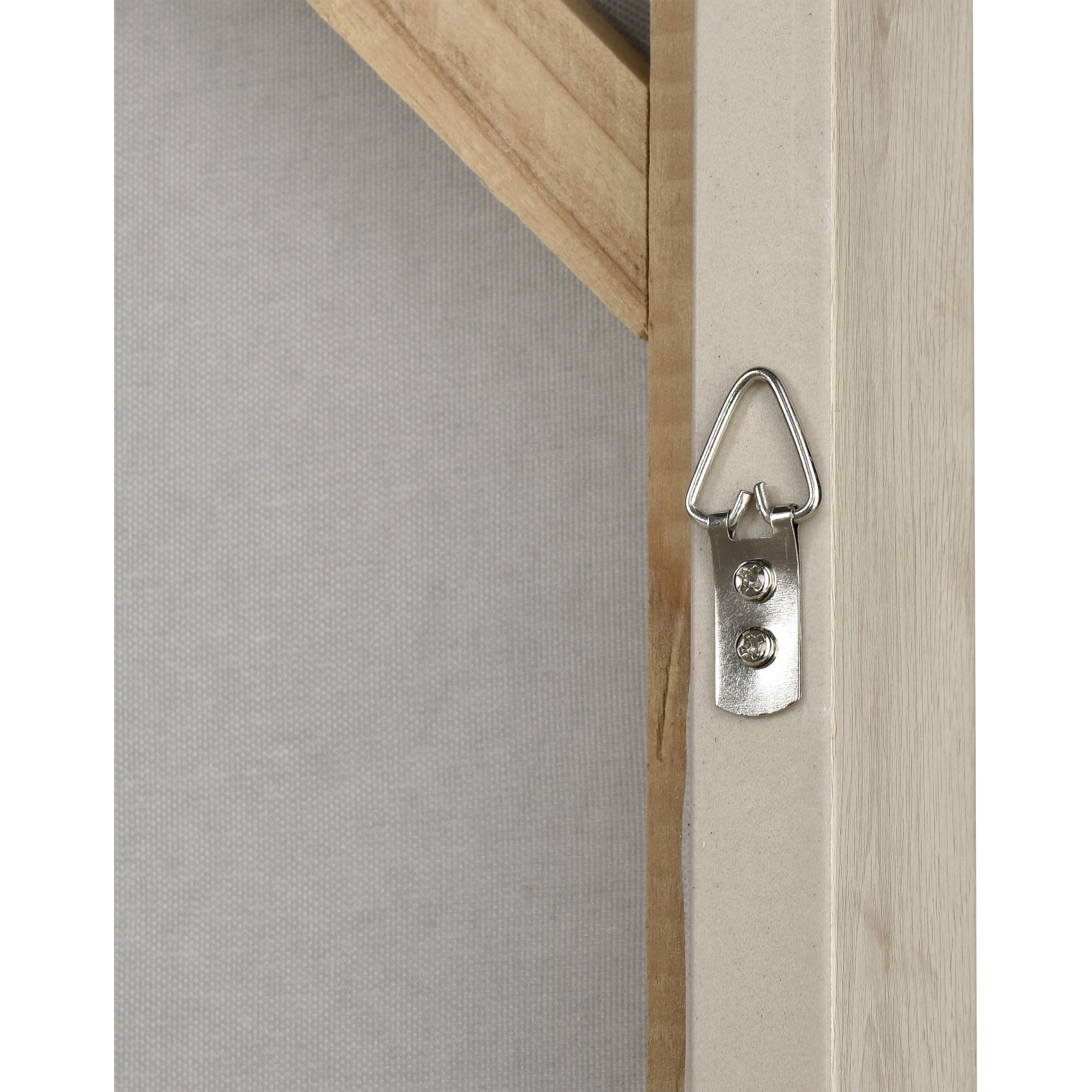 Acton Meadow Gray with Green and Wood Tone Framed Wall Art