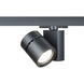 Exterminator II 1 Light 277 Black Track Head Ceiling Light in 85, 2700K