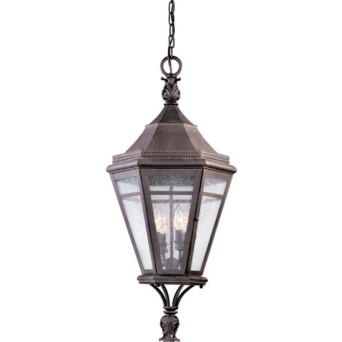 Morgan Hill 4 Light 15 inch Natural Rust Outdoor Pendant