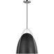 Sean Lavin Norman 1 Light 15.38 inch Chrome Pendant Ceiling Light