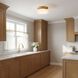 AH by Alexa Hampton Panos 2 Light 13.88 inch Burnished Brass Flush Mount Ceiling Light