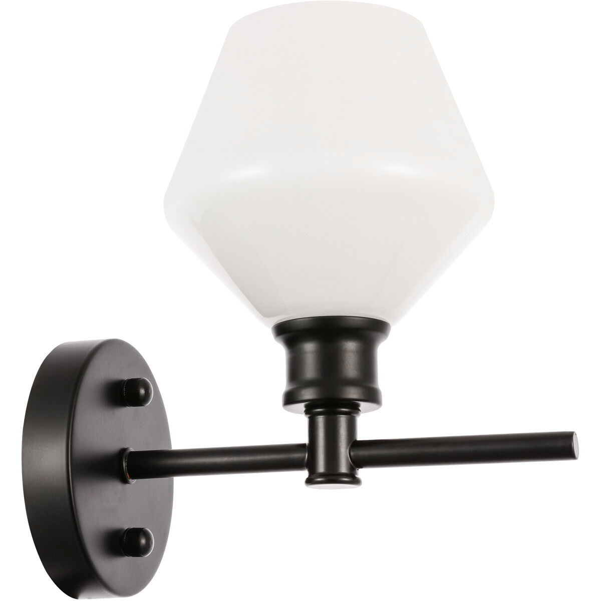 Gene 1 Light 6 inch Black Wall sconce Wall Light