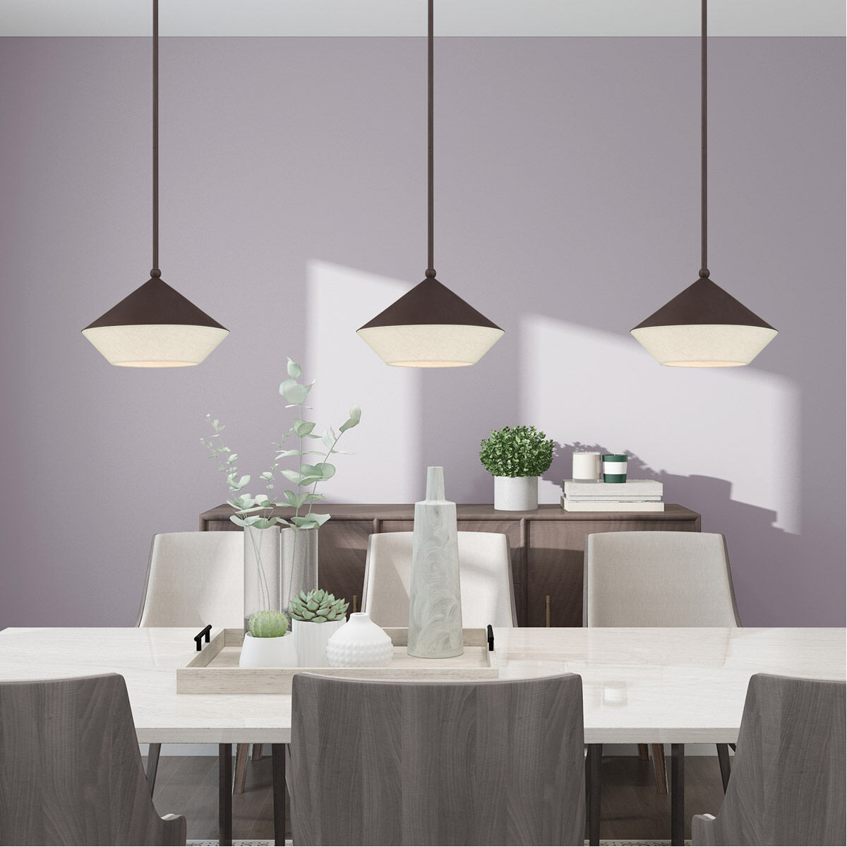 Stockholm 1 Light 13 inch Bronze Mini Pendant Ceiling Light