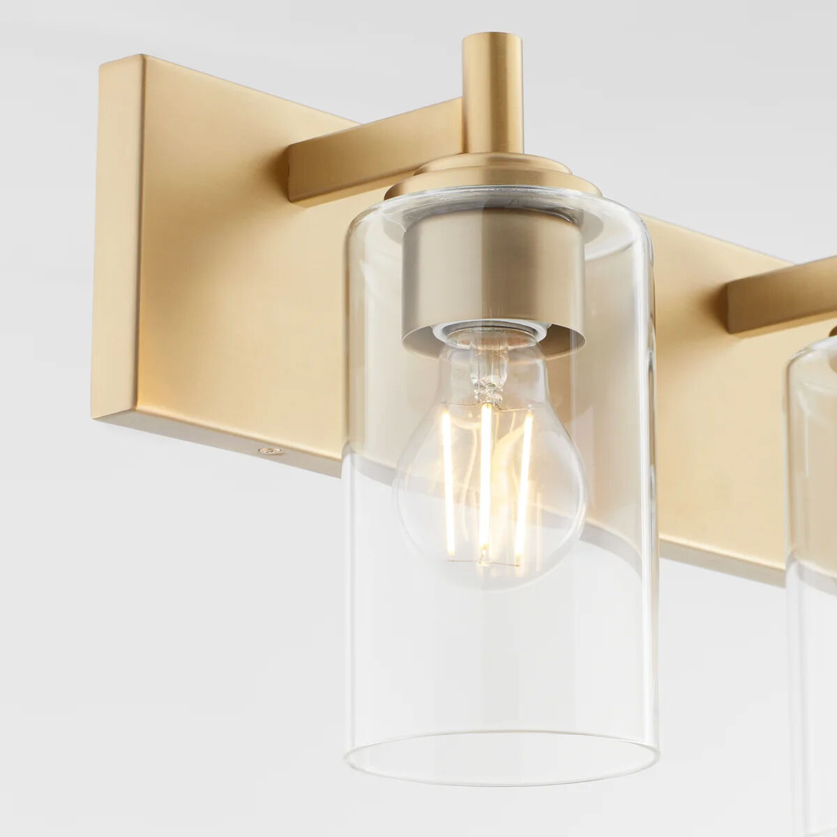 Fallstaff 4 Light 31.5 inch Aged Brass Vanity Light Wall Light