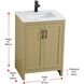 Finnley 24 X 34 inch Honey Brown Bathroom Vanity Cabinet