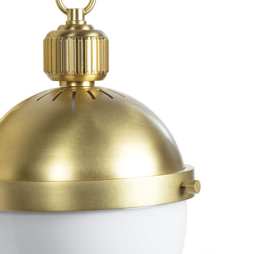 Otis Wall Sconce Wall Light in Natural Brass