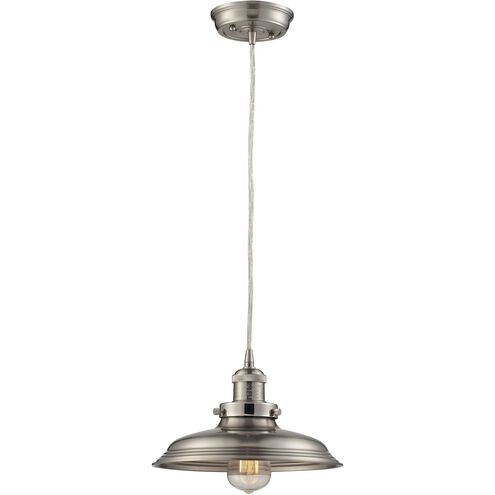Newberry 1 Light 11 inch Satin Nickel Mini Pendant Ceiling Light