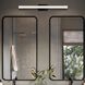 Phase 6.3 LED 36 inch Black Linear Vanity Light Wall Light