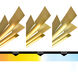 Solara 50 inch Brass Chandelier Ceiling Light
