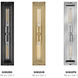 Henri 2 Light 4.75 inch Black Oxide Vanity Light Wall Light