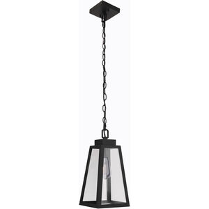 Sorano 1 Light 7.25 inch Textured Black Outdoor Pendant