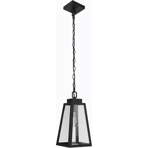 Sorano 1 Light 7.25 inch Textured Black Outdoor Pendant