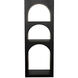 Aqueduct Matte Black Bookcase, A