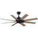 Levon Custom Natural 21.87 inch Each Fan Blades, for 52 inch blade sweep