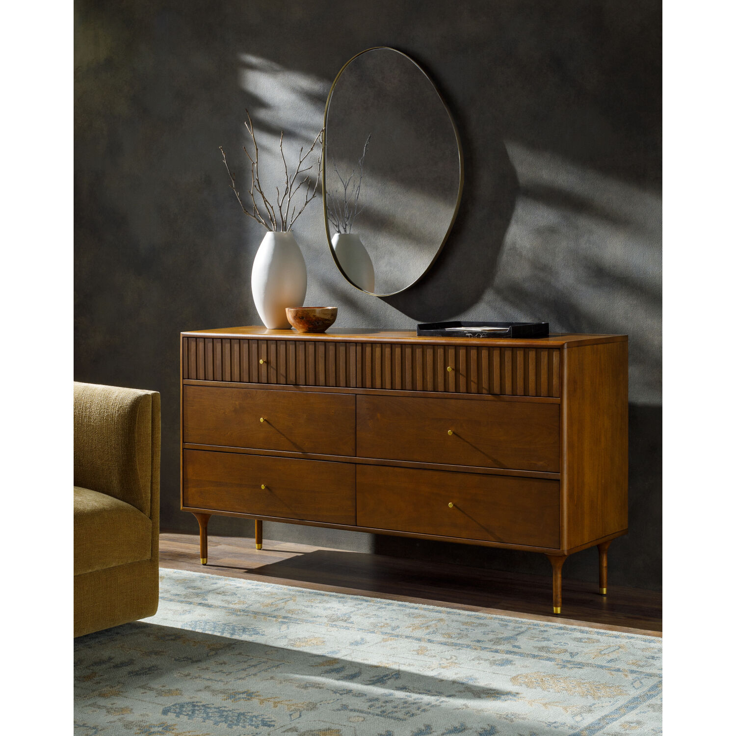 Madri Brown Dresser