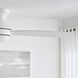Ikon 52 inch Matte White Ceiling Fan
