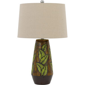 Hanson 29 inch 150.00 watt Cocoa Table Lamp Portable Light