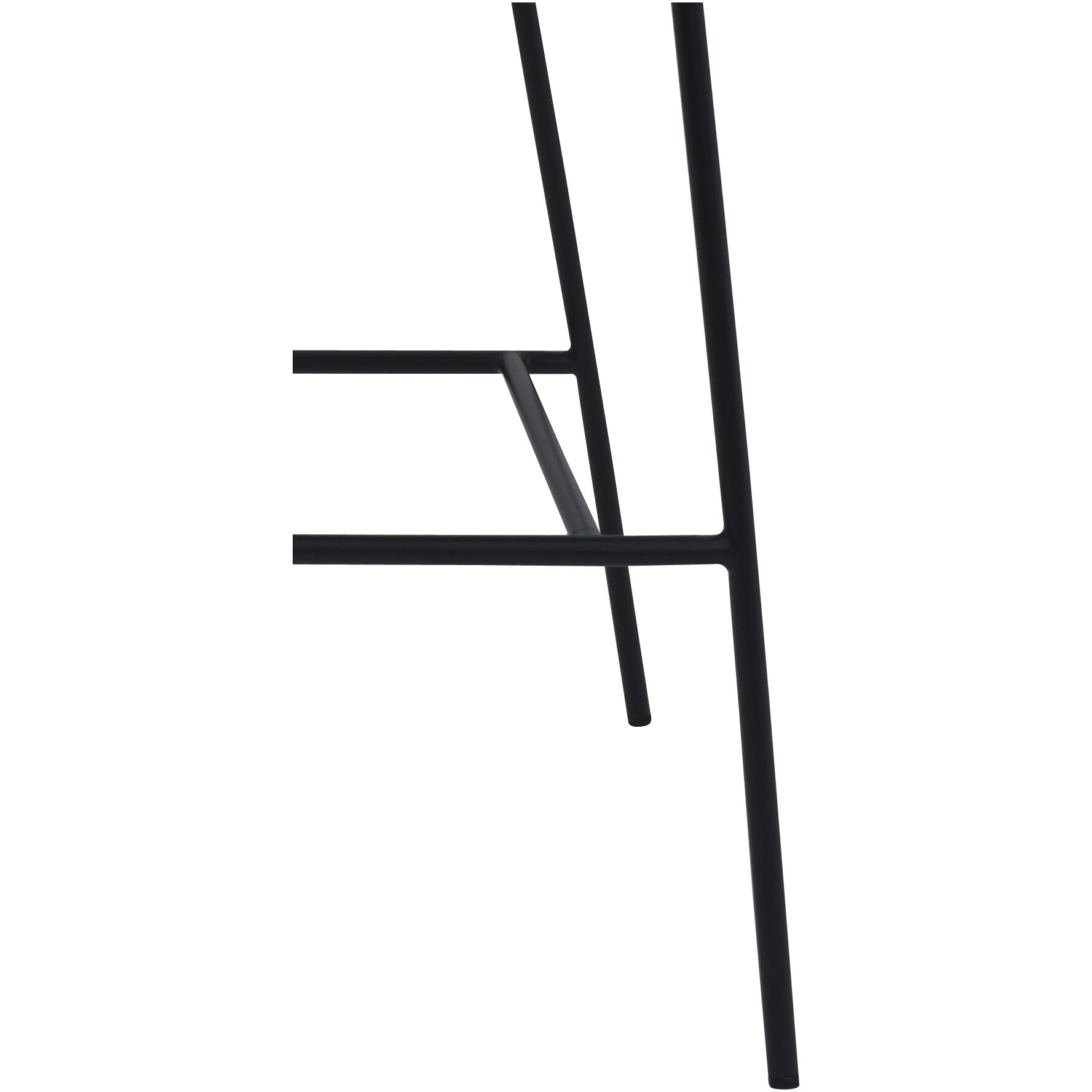 Shelby 40 inch Black Barstool