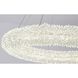 Canada LED 31 inch Brass Chandelier Ceiling Light