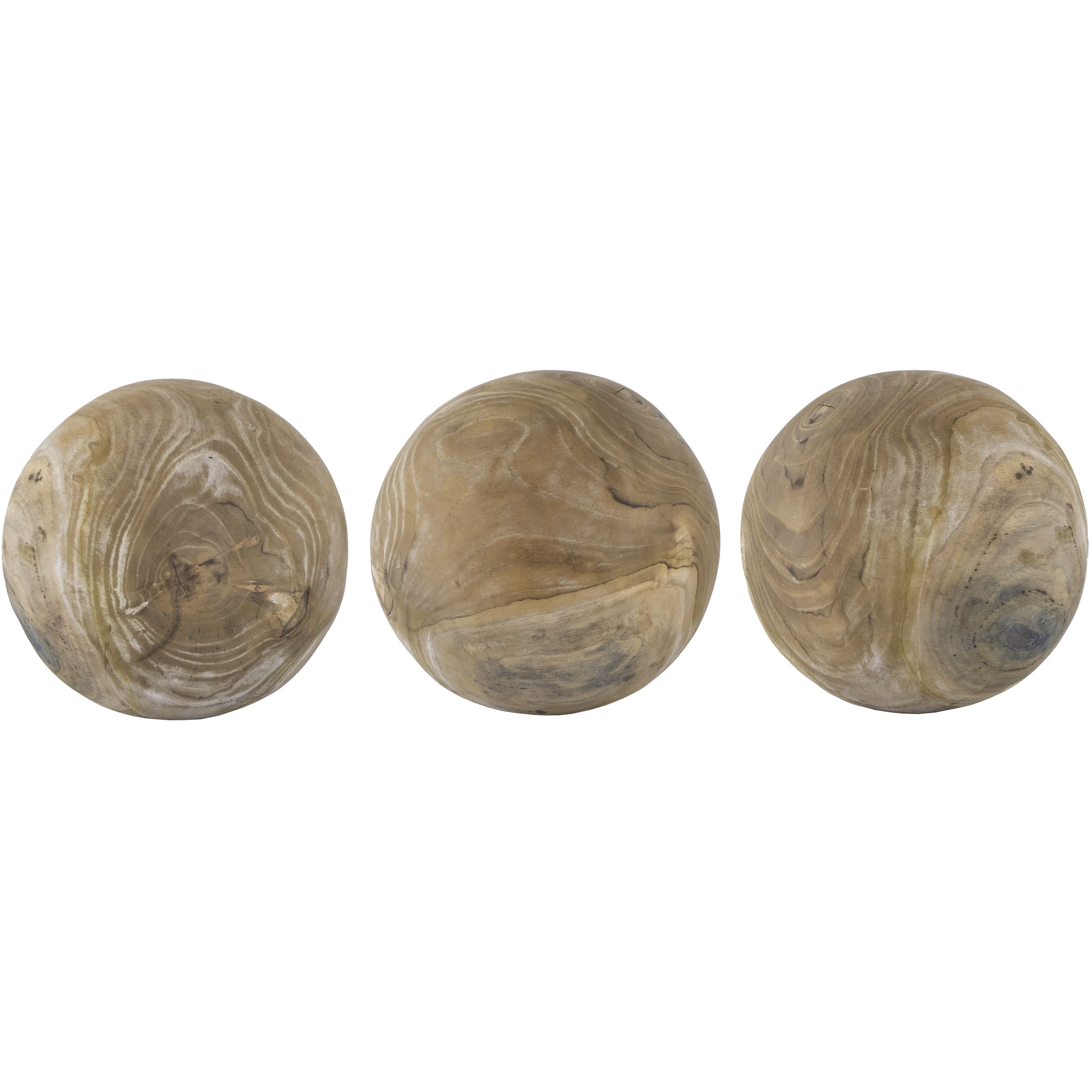 Wooden decorative sale balls