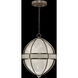 Mirage 3 Light 18.75 inch Bronze Pendant Ceiling Light