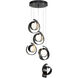 Riza 5 Light 19.1 inch Ink Pendant Ceiling Light