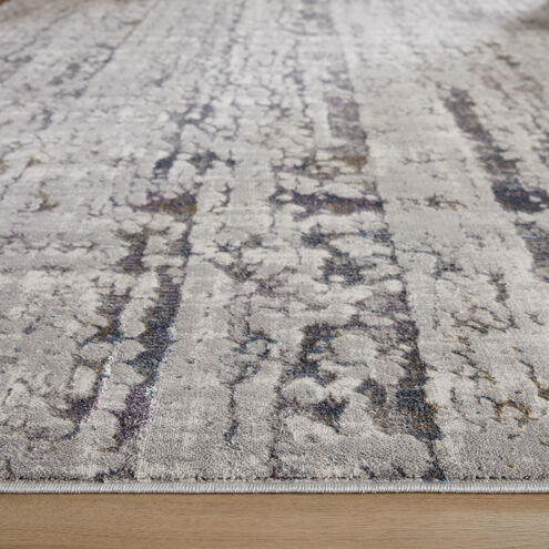 Darica 90 X 63 inch Silver Rug in 5 x 7