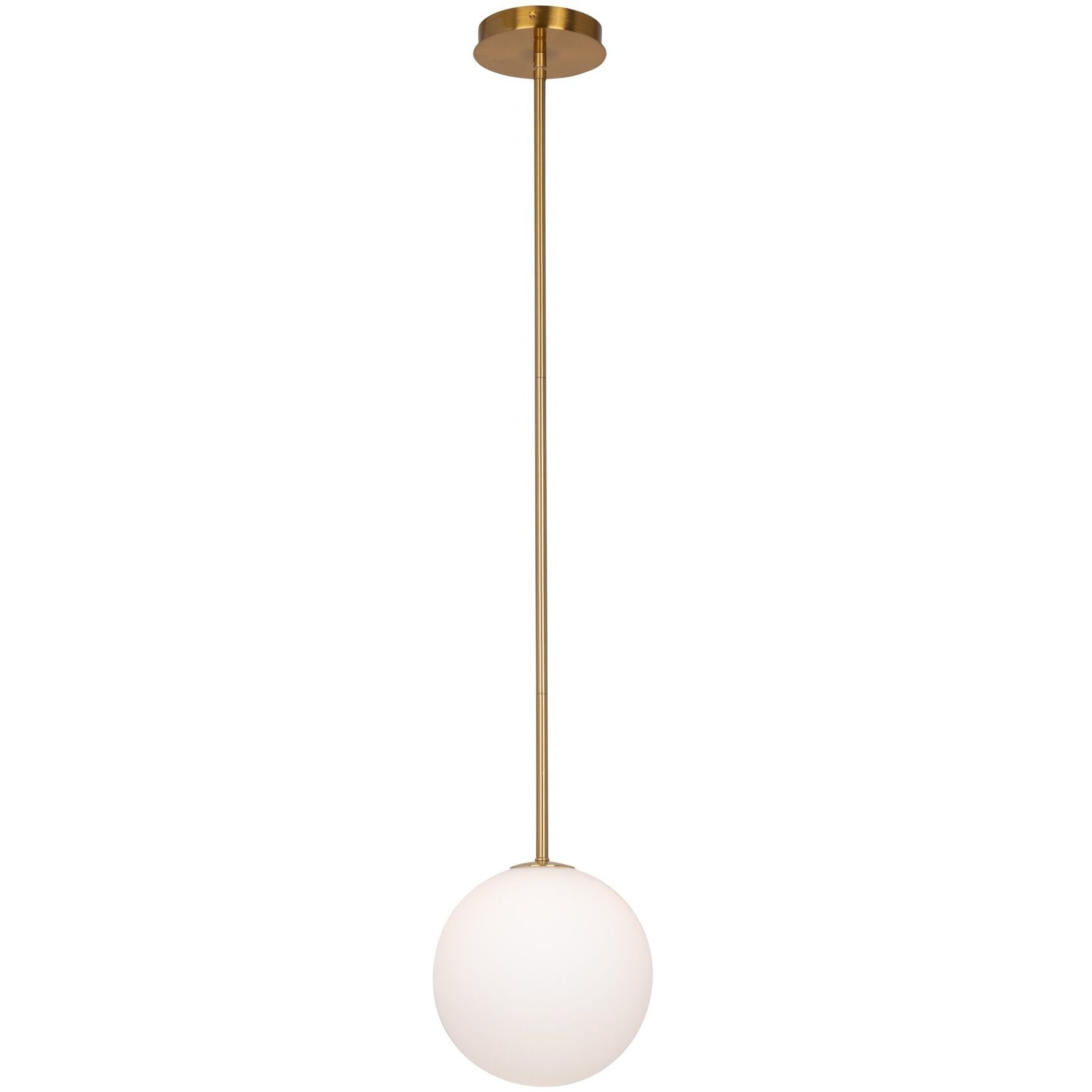 Aurelia LED 8 inch Brass Pendant Ceiling Light