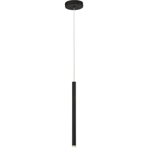 Navada LED 1 inch Black Pendant Ceiling Light, Small 