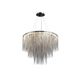 Fountain Ave. LED 30 inch Chrome Chandelier Ceiling Light