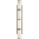 Brenham 1 Light 28.5 inch Nickel Wall Sconce Wall Light