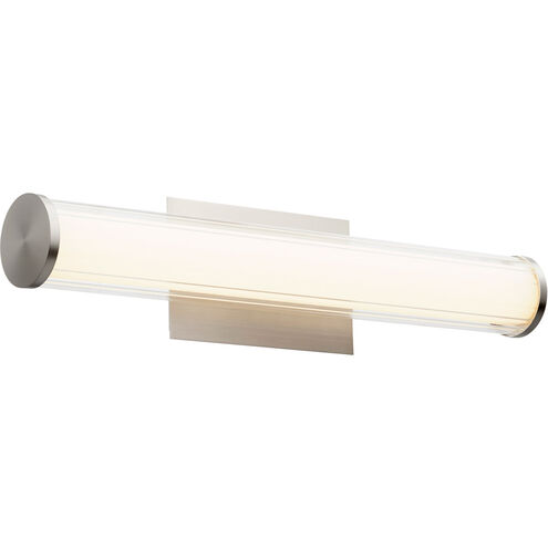Fort Worth LED 23.25 inch Satin Nickel Bath Vanity Wall Light
